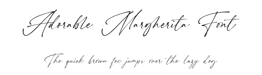 Adorable Margherita Font by Cititype — Script Handwritten Font