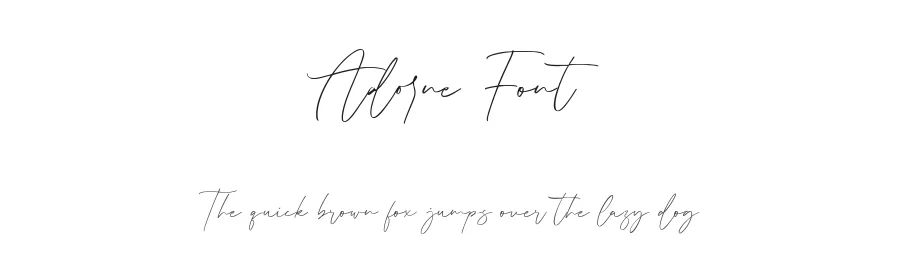 Adorne Font by AesthericaStudio — Script Handwritten Font