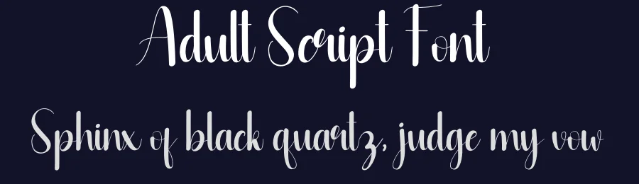 Adult Script Font by andikastudio — Script Handwritten Font — thumbnail 2