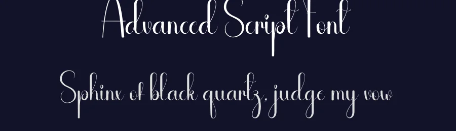 Advanced Script Font by andikastudio — Script Handwritten Font — thumbnail 2