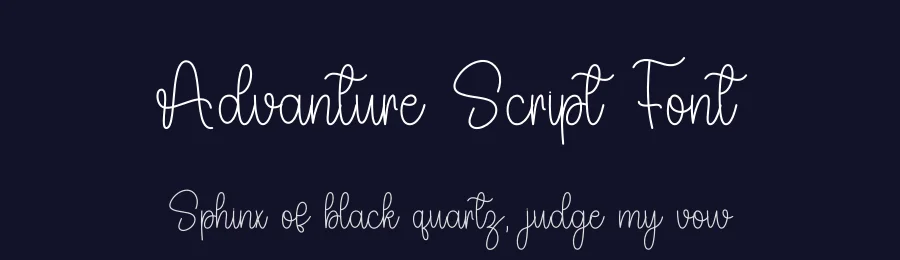 Advanture Script Font by freshtypeink — Script Handwritten Font — thumbnail 2