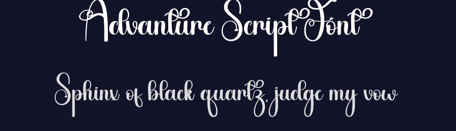 Advanture Script Font by andikastudio — Script Handwritten Font — thumbnail 2