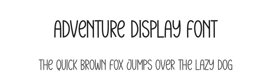 Adventure Display Font by andikastudio — Display Font
