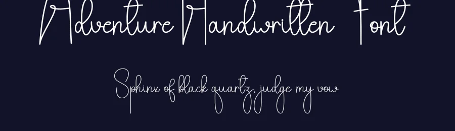 Adventure Handwritten Font by andikastudio — Script Handwritten Font — thumbnail 2