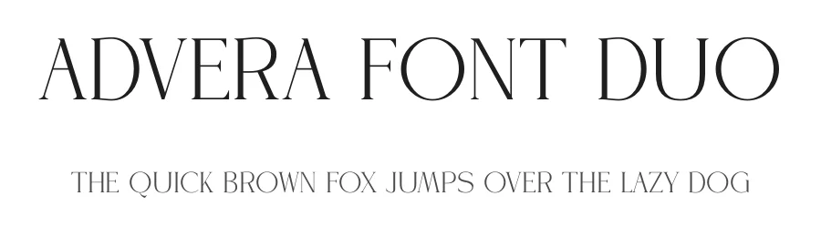 Advera Font Duo by ToniStudio — Script Handwritten Font