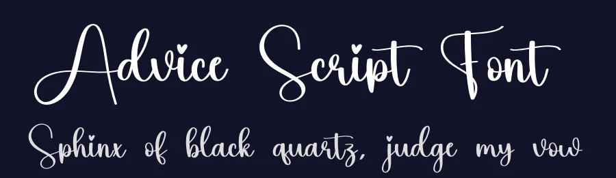 Advice Script Font by creativeletter — Script Handwritten Font — thumbnail 2