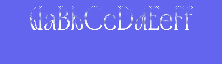 Advine Halfpixel Font by craftsupplyco — Display Font — thumbnail 3