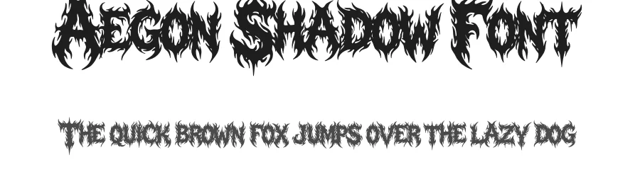 Aegon Shadow Font by enxyclo — Display Font