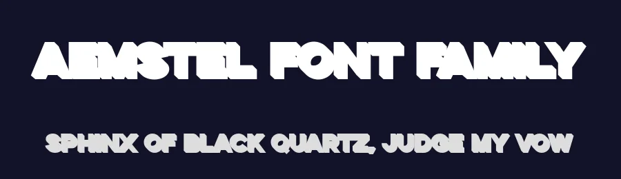 Aemstel Font Family by Vlad Cristea — Sans Serif Font — thumbnail 2