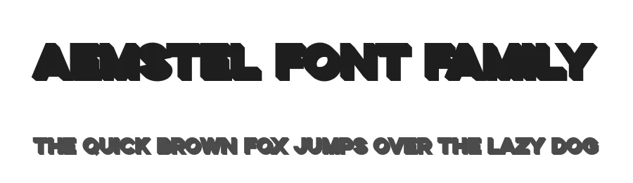 Aemstel Font Family by Vlad Cristea — Sans Serif Font