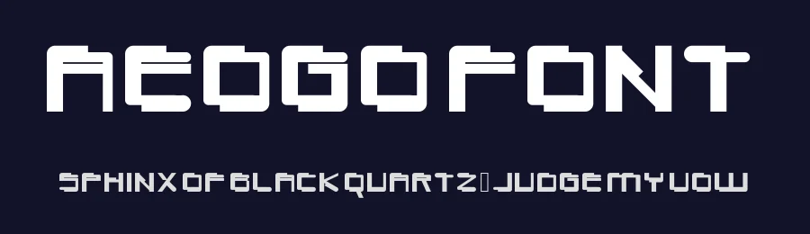 Aeogo Font by ffeeaarr — Decorative Font — thumbnail 2