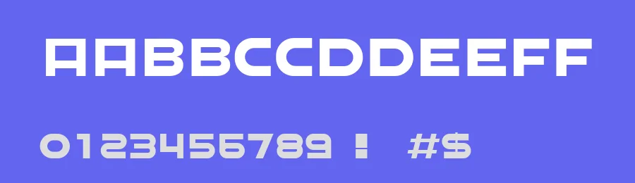 Aeogo Form Font by ffeeaarr — Display Font — thumbnail 3