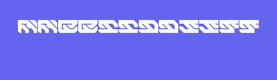 Aero Flux Display Font by Ferry Ardana Putra — Display Font — thumbnail 3
