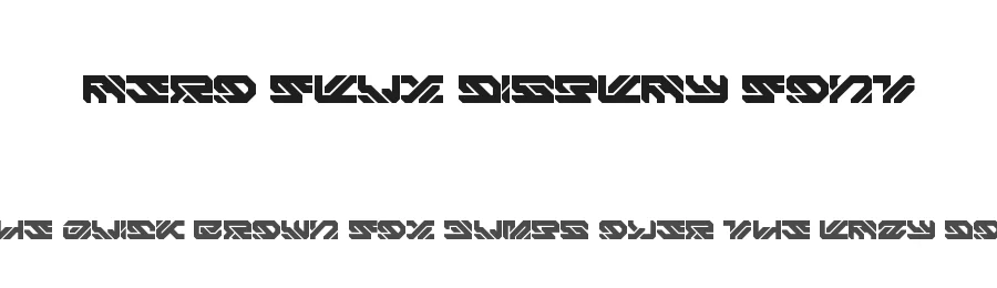 Aero Flux Display Font by Ferry Ardana Putra β Display Font