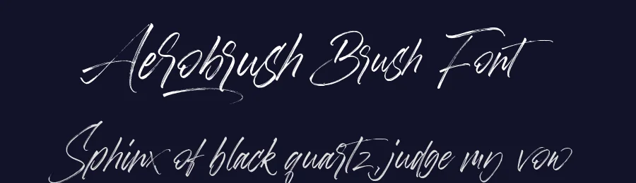 Aerobrush Brush Font by Letteralle Studio — Script Handwritten Font — thumbnail 2