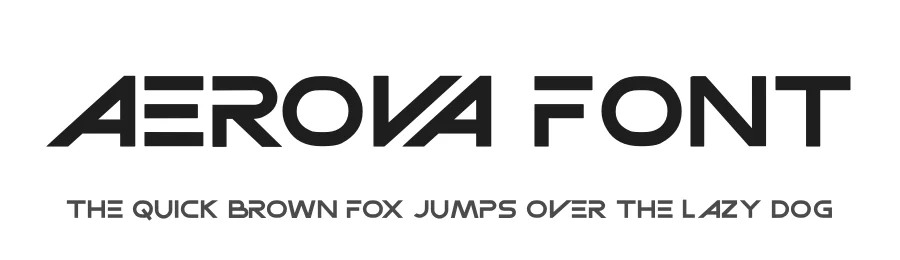 Aerova Font by hayoyuka8 — Display Font