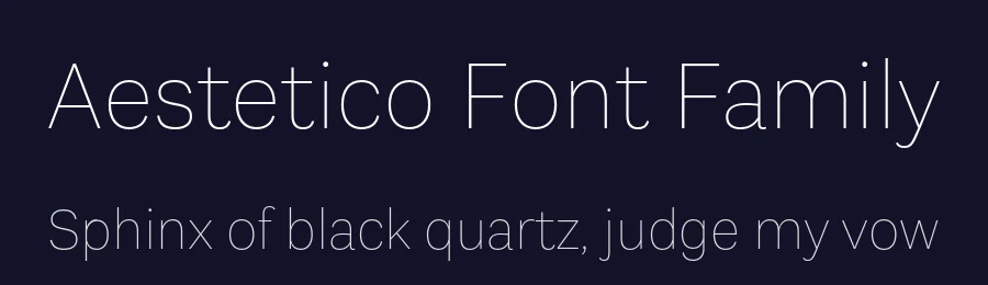 Aestetico Font Family by Latinotype — Sans Serif Font — thumbnail 2
