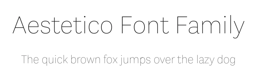 Aestetico Font Family by Latinotype — Sans Serif Font