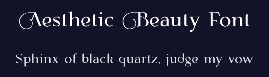 Aesthetic Beauty Font by Mevricks Studio — Serif Font — thumbnail 2