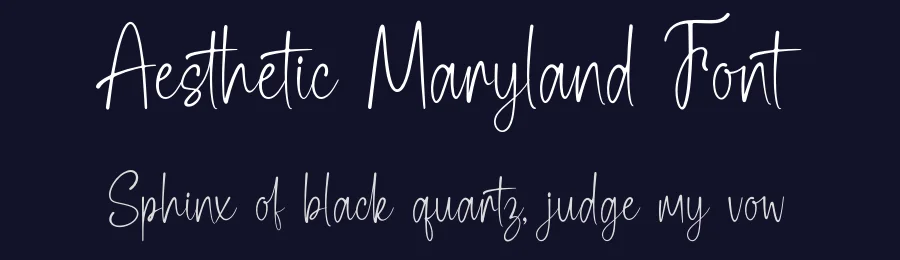 Aesthetic Maryland Font by avenilettertype — Serif Font — thumbnail 2