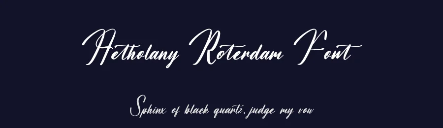 Aetholany Roterdam Font by letterenastudios — Script Handwritten Font — thumbnail 2