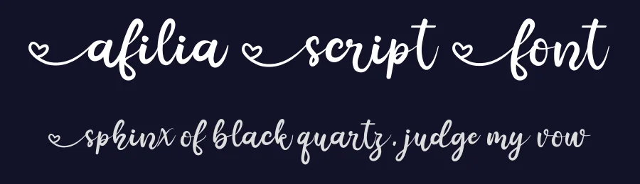 Afilia Script Font by Citaletter studio — Script Handwritten Font — thumbnail 2