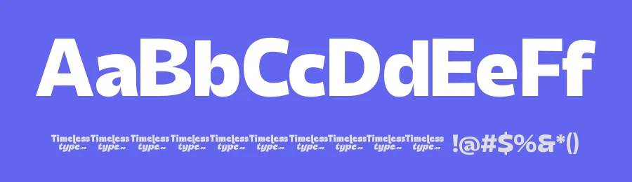 Afinity Slack – Bold Sans Serif Font by timelesstype.co — Decorative Font — thumbnail 3
