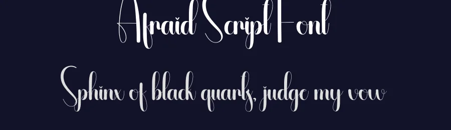 Afraid Script Font by andikastudio — Script Handwritten Font — thumbnail 2