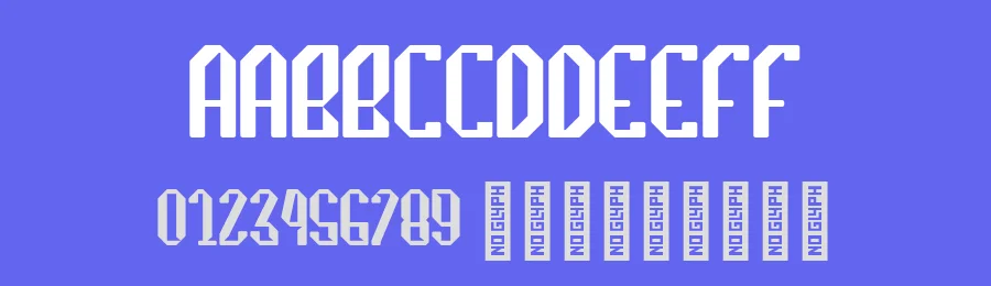 Afro Tech Font by Aboubakar Bin — Display Font — thumbnail 3