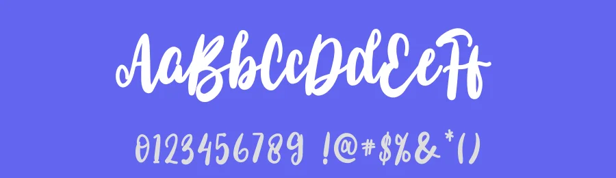 Afternoon Christmas Script Font by freshtypeink — Script Handwritten Font — thumbnail 3