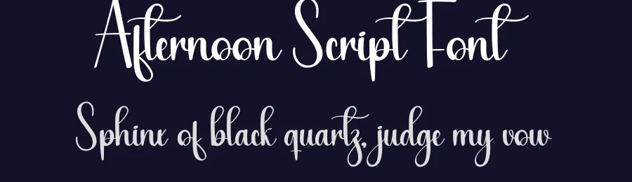 Afternoon Script Font by andikastudio — Script Handwritten Font — thumbnail 2