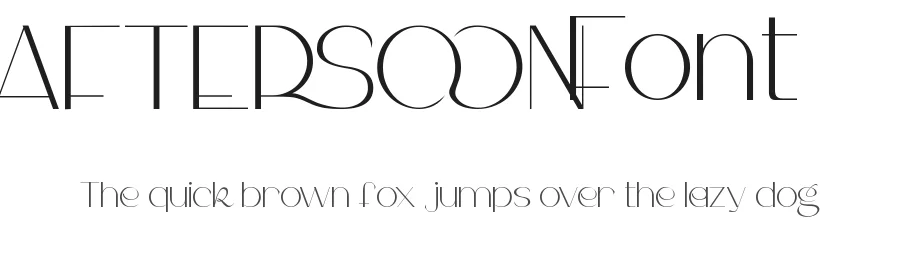 Aftersoon Font by nihstudio — Sans Serif Font