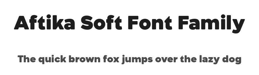 Aftika Soft Font Family by Graphite — Sans Serif Font