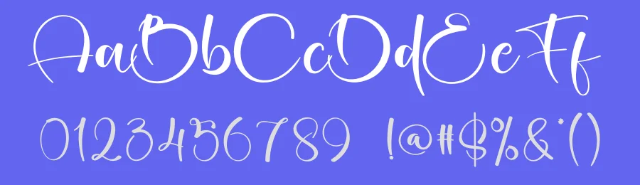 Agatha Calligraphy Script Font by creativeletter — Script Handwritten Font — thumbnail 3