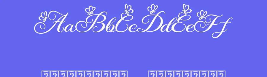 Agetya Butterfly Font by Yoga Letter — Script Handwritten Font — thumbnail 3