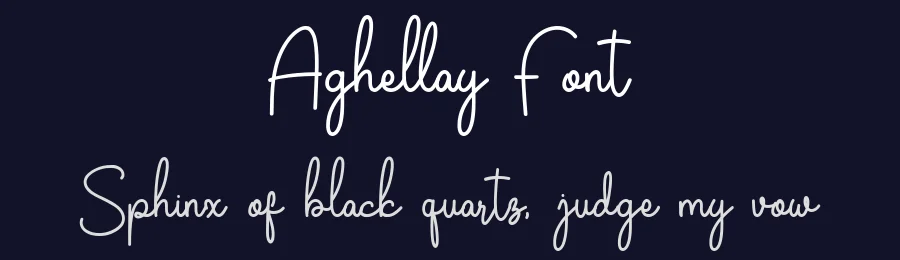 Aghellay Font by Liarttype — Script Handwritten Font — thumbnail 2
