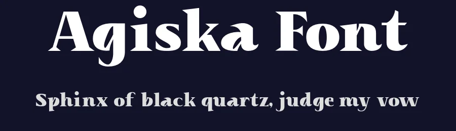 Agiska Font by javatype studio — Serif Font — thumbnail 2