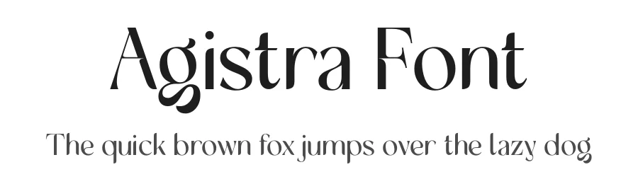 Agistra Font by Krismagraph — Sans Serif Font