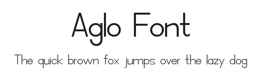 Aglo Font by Letternesia studio — Sans Serif Font