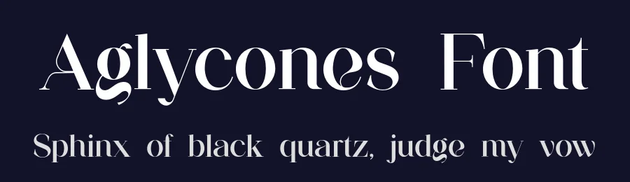 Aglycones Font by UICreative — Serif Font — thumbnail 2
