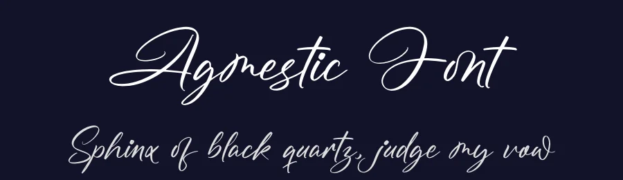 Agmestic Font by grahatype — Script Handwritten Font — thumbnail 2