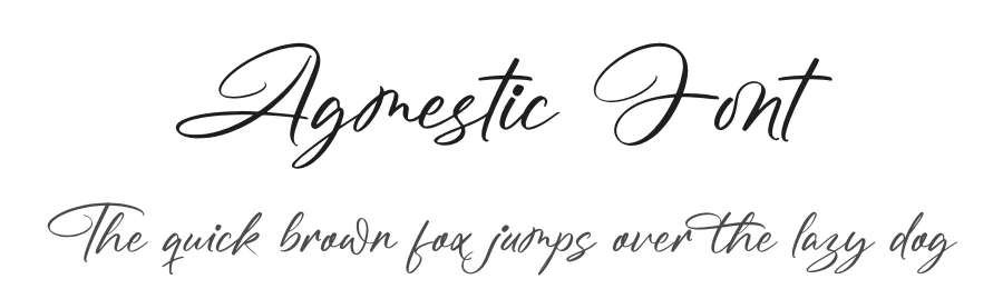 Agmestic Font by grahatype — Script Handwritten Font