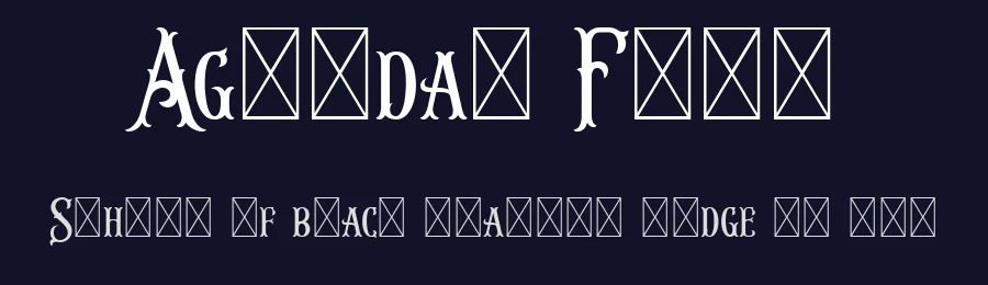 Agondav Font by Imoodev — Display Font — thumbnail 2