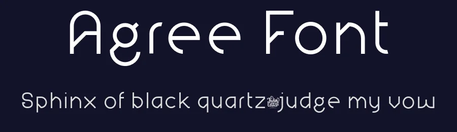 Agree Font by twinletter — Sans Serif Font — thumbnail 2