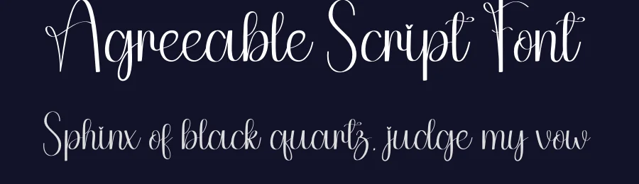 Agreeable Script Font by andikastudio — Script Handwritten Font — thumbnail 2