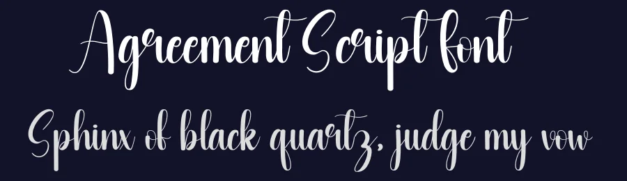 Agreement Script Font by andikastudio — Script Handwritten Font — thumbnail 2
