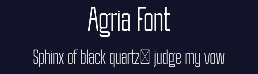 Agria Font by HolisFonts Typestudio — Sans Serif Font — thumbnail 2