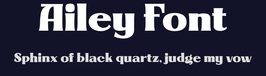 Ailey Font by Graptail — Display Font — thumbnail 2