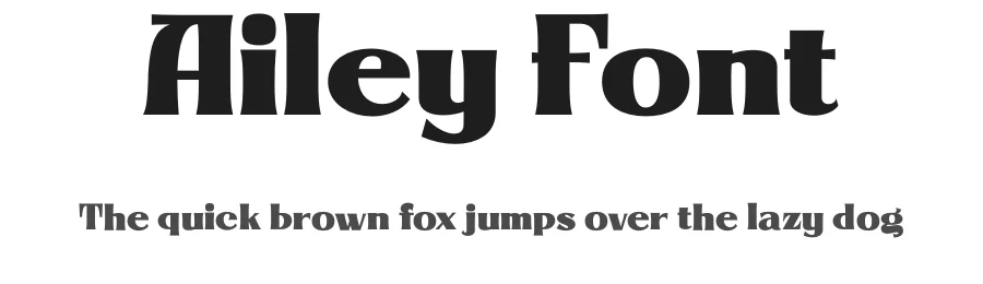 Ailey Font by Graptail — Display Font