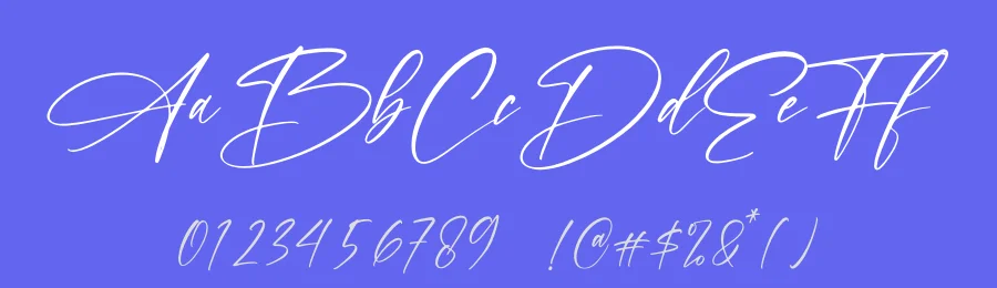 Aillisha – Modern Signature Font by letternity — Script Handwritten Font — thumbnail 3